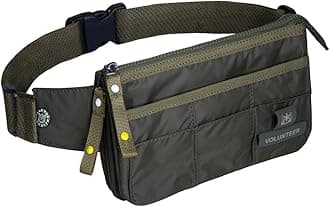 Men Women Fanny Pack, Sport Outdoor Waist Pack Bag, Anti-Theft Bum Bag, Jogging Cycling Hiking Running Traveling(Y9C Green)