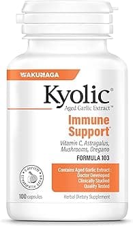 Kyolic Aged Garlic Extract Immune Support, 100 Capsules
