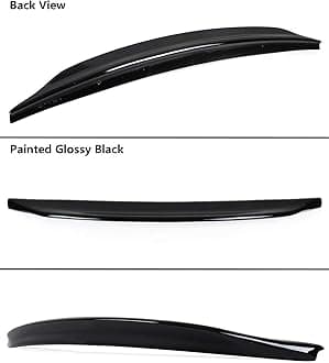 High Kick JDM Duck Tail Duckbill Trunk Lid Spoiler Glossy Black Compatible with 2006-2011 Honda Civic 4 Door Sedan