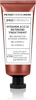Peter Thomas Roth | PRO Strength Vitamin A|C|E Retinoid Treatment, For Fine lines, Wrinkles and Uneven Tone, Anti-Aging and Brightening Cream with Vitamins A, C and E
