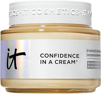 Confidence in a Cream - Face Moisturizer, Hydrating & Anti Aging, Visibly Reduces Fine Lines & Wrinkles, 48H Hydration, Repairs Skin Barrier, Squalane, Ceramides, For All Skin Types