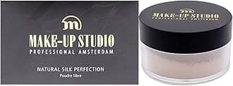 Make-Up Studio Amsterdam Make-Up Natural Silk Perfection Face Powder - Loose Powder- Fixes Foundation And Provides A Matte Finish - Long-Lasting Effect - 0.15 Oz