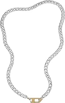 Diesel Men's Stainless Steel Chain Necklace