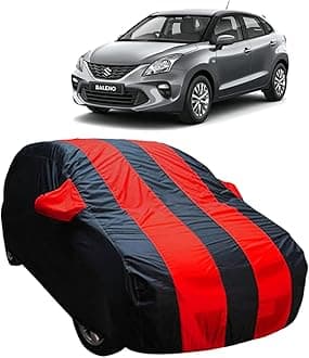 FUZICON Car Cover Waterproof for Maruti Suzuki BALENO with Side Mirror Pocket