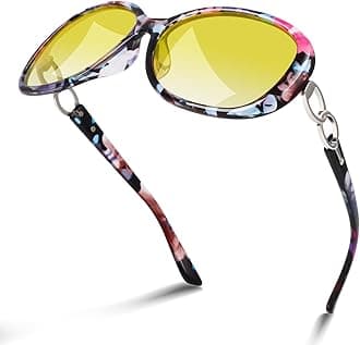 Sunier Sunglasses Womens Polarized Trendy Oversized Sun Glasses Fashion Ladies Shades 100% UV400 Protection S85