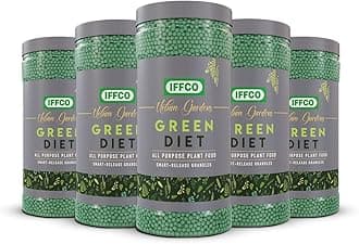 IFFCO Urban Gardens - Plant Growth Booster 5Kg - Organic Plant Food For Indoor & Outdoor plants, NPK Rich Balanced Macro & Micro Nutrients, Slow-Release Granules