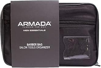 Energy Cosmetics Armada Tool Bag For Professional & Personal Use, Barber/Hairdresser Bag, Waterproof, Portable & Convenient To Carry, Black