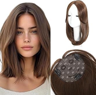 Hair Toppers for Women with Thinning Hair Toppers 360° 3D Topper Hair Pieces for Women Smiling Style Leads Fashion