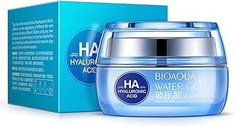 Anti-Aging Cleaning Whitening Moisturizers HA Water Get Replenishment Face Skin Cream Hyaluronic Acid Natural Ingredients Hydrating 50 g