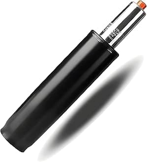 Mrc Office Chair Spare Parts Heavy Duty Gas Lift Hydraulic Pneumatic Shock Cylinder 120mm Universal Size Easily Replacement Fits Most of Executive Chairs (Black)