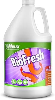 BioFresh - Garbage Disposal Cleaner & Deodorizer - Eco Friendly Drain Cleaner, Enzyme Based Smell Remover for Garbage Disposals, Drain Clog, Dishwasher, Fruit Flies, Shower & Washing Machine, 1 Gallon