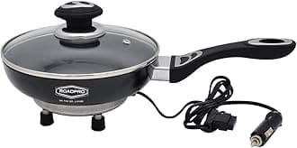 Roadpro RPSL-335 12V Portable Frying Pan Frying Pan