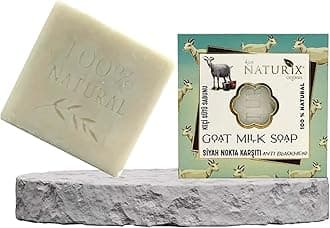 Goat Milk Organic Bar Soap Moisturizing Soap Made from Natural Oil | Hair Hand Face Body Bath Wash | Skin Care Cleanser Shampoo