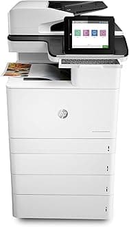 HP Color Laserjet Enterprise Flow Multifunction M776z All-in-One Wireless Duplex Printer with JetIntelligence (3WT91A), White