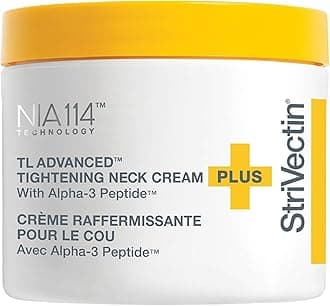 Tighten & Lift Advanced Neck Cream PLUS with Alpha-3 Peptides™ for Neck & Décolleté, Smoothing Look of Wrinkles & Fine Lines, Improves Crepey Skin & Vertical Lines, for Soft Smooth Skin