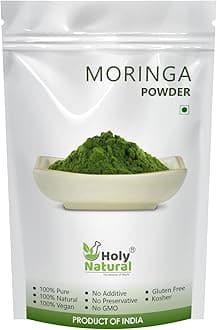 Holy Natural Moringa Powder (1kg) | Known as Moringa Oleifera, Drumstick, Ben Tree | Immunity Booster, Good For Hair & Skin
