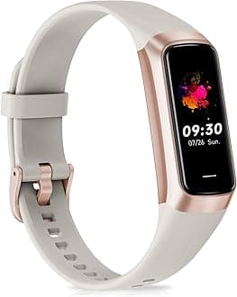 Fitness Tracker, Step Tracker with 24/7 Heart Rate, Blood Oxygen, Blood Pressure Watch, Sleep Trackers with 1.1" AMOLED Touch Color Screen, Calories Step Counter Activity Pedometer for Women Men