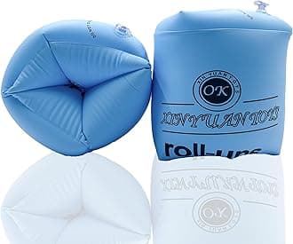 Arm Floaties for Kids and Adults - Inflatable Swimming Arm Ring, Dual Airbags Swim Float floaties for Kids 3-5 Toddlers Adults Children Perfect Summer Essential in The Pool