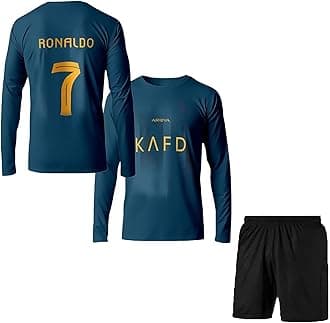 Ronald 7 Football Jersey Home Away Kit Boys (Kid's, Boy's& Men)