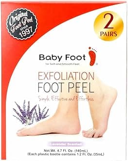 Baby Foot 2 PACK ORIGINAL FOOT PEEL - 2 TREATMENTS INCLUDED