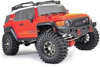 FTX Outback Geo 4x4 Land Cruiser 1/10 RC Car Body Shell, Acc’s & Decals - Red