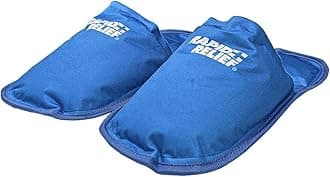 Rapid Relief Hot and Cold Therapy Slippers for Swollen and Painful Feet - Fast and Effective relief for Neuropathy, Chemotherapy, and Diabetes Foot Pain Relief, Swollen Feet Remedy