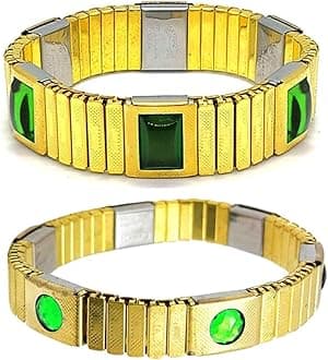 Bio Magnetic Bracelet For Men & Women/Blood Pressure Metal Chain/High Power Magnet/Energy Maintain/Blood Circulation & Therapy/Pain Relief/Pack of 2 Pis.