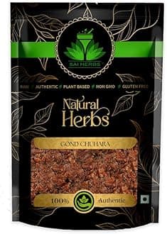 SAI HERBS Gond Chhuara Original - Gond Chuvara - Gond Chuara - Dates Gum - Pure & Natural (250 Grams)