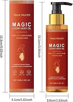 PAQIMAN Magic Changing Body Firming Oil,Hydrating and Firming Skin Luxury Body Oil for Arms with Vitamin E. (1)
