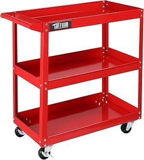 3-shelf tool cart