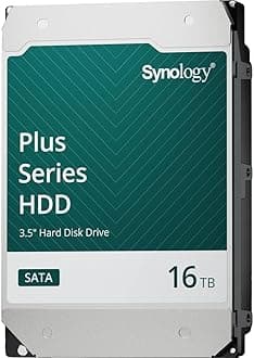 Synology HAT3310-16T [16TB 3.5" SATA 7,200 RPM/NAS Grade HDD (MTTF 1.2 Million Hours) / 3 Year Warranty] Domestic Authorized Dealer Field Lake Product