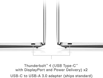 Dell XPS 13 Plus 9320 13.4" OLED 3.5K Laptop, Intel Evo Core i7-1260P, 16GB RAM, 512GB SSD, Touchscreen, Backlit Keyboard, Fingerprint Reader, Windows 11 Home (Silver)