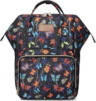 VISMIINTREND Customized Diaper Backpack for Mother for Travel | Maternity Nappy Bag | Large Baby Diaper Bag | Diaper Bag for New Born Baby | Hospital Bag for Women | Baby Shower Gift for Mom