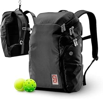 Axiom Backpack 2.0 - Tennis Backpack, 2 Racquet Capacity, for Men & Women, Pickleball Bag, Crush Resistant Sunglasses Pocket, Wet Gear Pocket, Customizable Divider, Durable Materials
