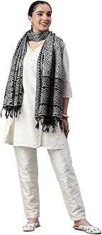 RANI SAAHIBA Women's Art Silk Dupatta