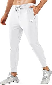 NORTHYARDMen's Joggers Pants with Zipper Pockets Lightweight Sweatpants Athletic Running Workout Track Pants for Men