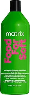 Food For Soft Hydrating Conditioner For Dry and Brittle Damaged Hair - Moisturizes, Softens & Smooths