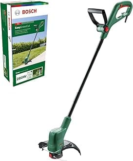 Bosch Electric Grass Trimmer EasyGrassCut 23 (280 Watt, cutting diameter 23 cm, in carton packaging)