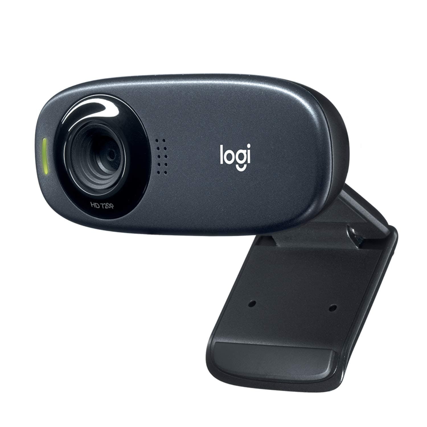 Logitech C310 HD Webcam - Black