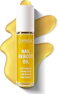 Nail & Cuticle Repair Oil (10ml) - Dry Oil Formula - Japanese Tsubaki, Tea Tree & Jojoba - Strengthens Nails, Repairs Cuticles, Hydrates Skin & Hair - Natural & Vegan