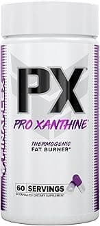 FINAFLEX PX PRO Xanthine - 60 Capsules - Thermogenic - Promotes Energy, Focus & Appetite Suppression - With Caffeine & TeaCrine - 60 Servings