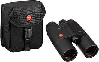 LEICA Geovid R Gen 2022 Compact Lightweight Hunting Bird Watching Rangefinder Binoculars with Carrying Strap Incuded, 10x42