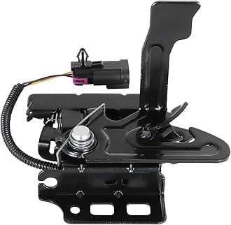 labwork Front Hood Latch Lock with Sensor and Switch Assembly Replacement for Chevrolet Avalanche Silverado Tahoe Replacement for Sierra 15139168