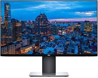 Dell P2419H 24 Inch LED-Backlit, Anti-Glare, 3H Hard Coating IPS Monitor - (8 ms Response, FHD 1920 x 1080 at 60Hz, 1000:1 Contrast, with Comfortview DisplayPort, VGA, HDMI and USB), Black