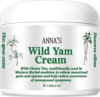 Anna's Wild Yam Cream, Wild Yam Cream Organic for Hormone Balance,Promoting Perimenopause & Menopause Support for All Skin Types