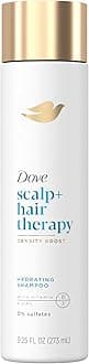 Density Boost Hydrating Shampoo Scalp + Hair Therapy for Gentle Cleansing, with Vitamin B3, Zinc and 0% sulfates, 9.25 oz