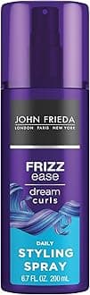 John Frieda Frizz Ease Dream Curls Daily Styling Spray, 6.7 Fl Oz