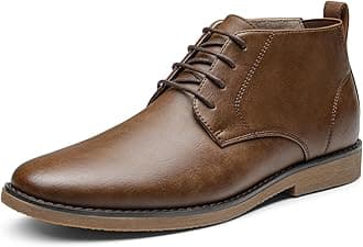 Bruno MarcMen's Chukka Boots Dress Ankle Boots,BROWN,Size 9,CHUKKA-1