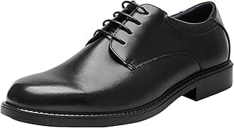 Bruno Marc Men's Business Shoes Derby Lace-Up Shoes Suit Shoes Leather with Oxford Lining