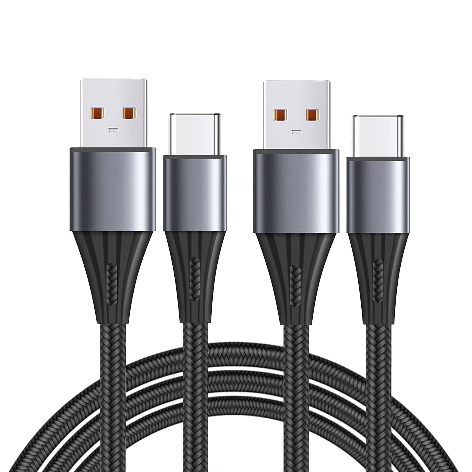 T Tersely 【2 Pack】 (1M/3.3FT) 100W Fast Charging USB-C Cable USB Type C Charger Cord for MacBook Pro, iPad Pro 2022, Pixel 7/7 Pro, Pixel 6A, Samsung Galaxy S23 S22 Flip/Fold 4